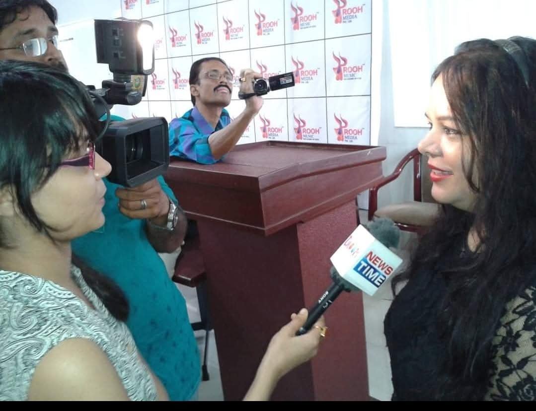 News Time interview at the Rooh Media launch — press clipping