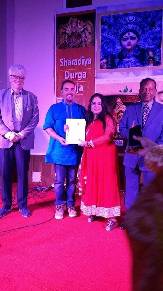 Award from Legislative Assembly of Alberta Canada