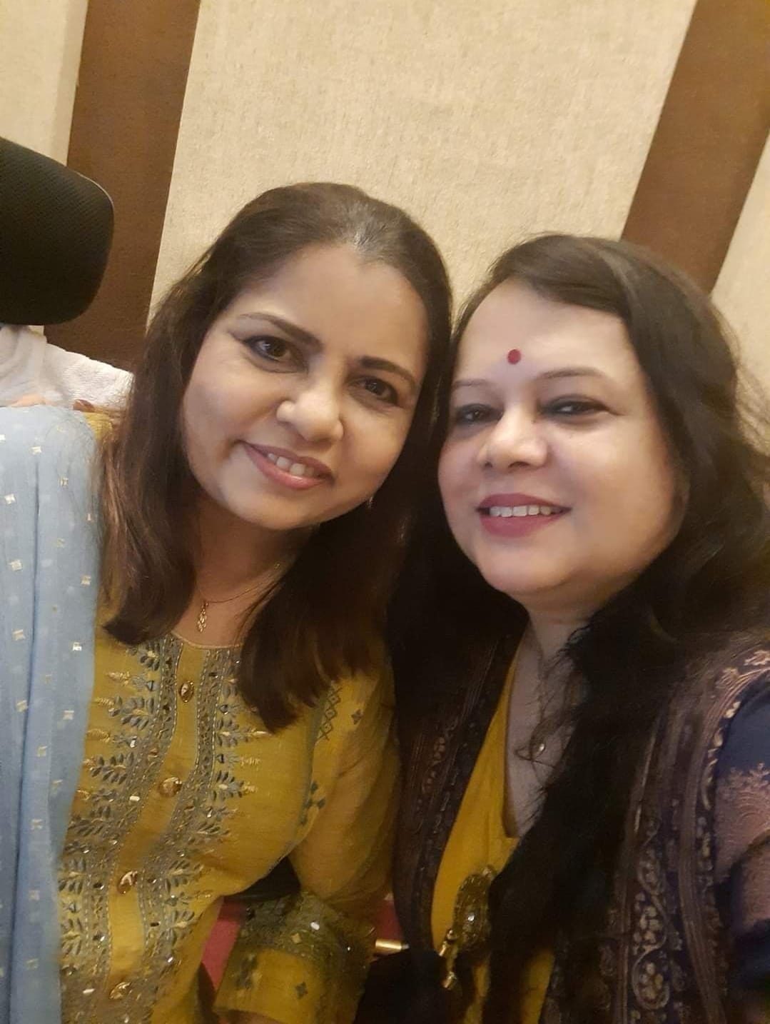With Sadhana Sargam